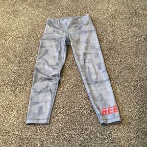 Reebok Speedwick Gray Capri Leggings